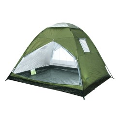 Campus Jakarta Καλοκαιρινή Σκηνή Camping Igloo Πράσινη για 4 Άτομα 240x210x170εκ.
