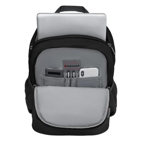 Wenger Τσάντα Πλάτης για Laptop 16" σε Μαύρο χρώμα 610202