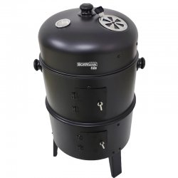 Bormann Elite BBQ1970 Ψησταριά Κάρβουνου/Καπνιστήριο 2 σε 1 με Ρόδες
