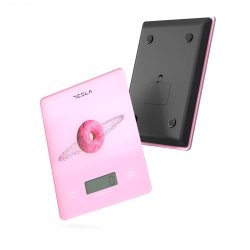 Tesla KS101P Ψηφιακή Ζυγαριά Κουζίνας 1gr/5kg Ροζ