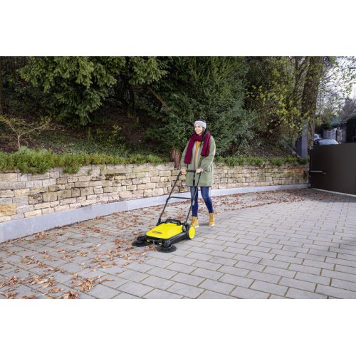 Karcher S 4 Twin Χειροκίνητο Σάρωθρο με Κάδο 20Lt