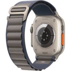 Apple Watch Ultra 2 Blue Alpine Loop (Large) Titanium 49mm Αδιάβροχο με eSIM και Παλμογράφο EU MREQ3