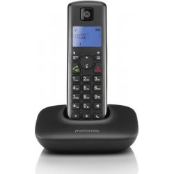 Motorola T401+ Black (Ελληνικό Μενού) Ασύρματο τηλέφωνο με φραγή αριθμών, ανοιχτή ακρόαση και Do Not Disturb