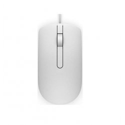 Dell Mouse MS116 Optical Wired White 570-AAIP