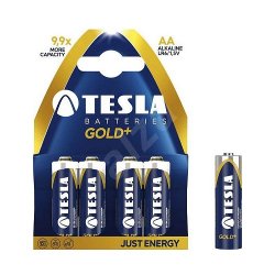 Tesla Batteries Gold+ AA (4τμχ)