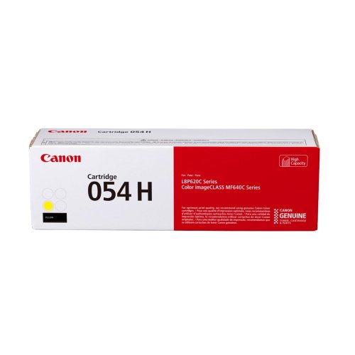 CANON LBP620C/MF640C SERIES TONER YELLOW HC (2.3k) (3025C002) (CAN-054YH)