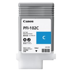 Canon Μελάνι Inkjet PFI-102C Cyan (0896B001) (CANLF-102C)