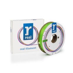 REAL PLA 3D Printer Filament - Fluorescent Green - spool of 0.5Kg - 1.75mm (REFPLAFGREEN500MM175)