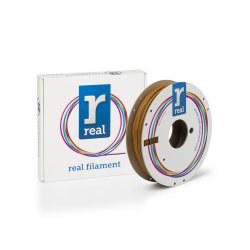 REAL PLA Matte 3D Printer Filament - Rust Orange - spool of 0.5Kg - 1.75mm (REFPLAMATTEORANGE500MM175)