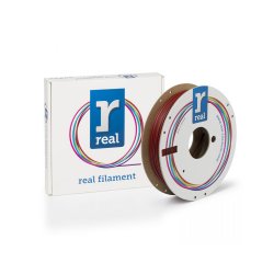 REAL PLA Matte 3D Printer Filament - Dark Red - spool of 0.5Kg - 1.75mm (REFPLAMATTERED500MM175)