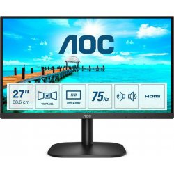 AOC B2 27B2AM LED display 68.6 cm (27") 1920 x 1080 pixels Full HD Black