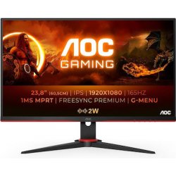 AOC 24G2SPAE IPS Gaming Monitor 23.8" FHD 1920x1080 165Hz με Χρόνο Απόκρισης 4ms GTG