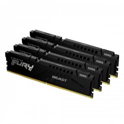 KINGSTON Memory KF556C40BBK4-128 FURY Beast Black DDR5, 5600MT/s, 128GB,KIT OF 4