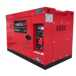 KUMATSUGEN GP12500MAT Γεννήτρια Πετρελαίου 11.3KVa,718cc, Τριφασική, Κλειστού Τύπου KUMATSUGEN GP12500MAT