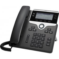 Cisco 7841 IP phone Black, Silver 4 lines LCD