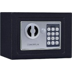 Conceptum 20E Mini Safebox Χρηματοκιβώτιο με Ψηφιακό Κλείδωμα Black Διαστάσεων Μ31xΠ20xΥ20cm Βάρος 5kg