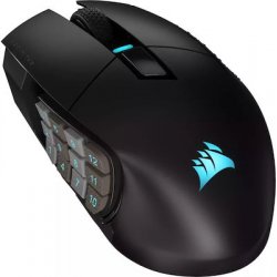 Corsair Scimitar RGB Elite Ασύρματο Gaming Ποντίκι 18000 DPI Μαύρο