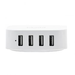 Elari PowerPort 4 Charging Station 4x USB White Φορτιστής Λευκός GR