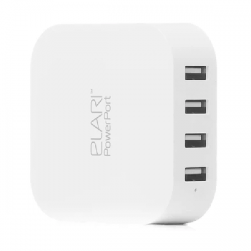 Elari PowerPort 4 Charging Station 4x USB White Φορτιστής Λευκός GR