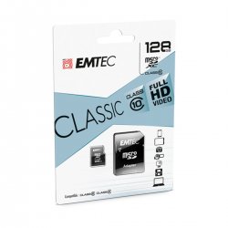 Emtec mSD 128GB Class10 Classic ECMSDM128GXC10CG