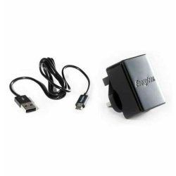 Energizer Wall Charger 3.4A - 2 USB Ports - MIcro Usb Cable 1m Black UK PLUG ACA2CUKUMC3