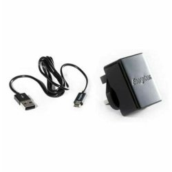 Energizer Φορτιστής με Θύρα USB-A και Καλώδιο micro USB Μαύρος (UK Plug)