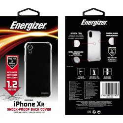Energizer Θήκη Shockproof Back Cover 1.2m for iPhone XR Transparent