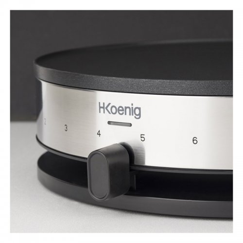 HKoenig Κρεπιέρα 33cm Inox 1300W 