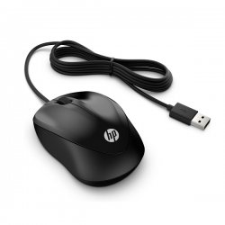 HP 1000 Ενσύρματο Ποντίκι Black 4QM14AA