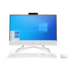 HP 22-df0021nv All in One PC 21.5" FHD TOUCH (i3-10100T, 8GB, 256GB SSD) White 3T138EA