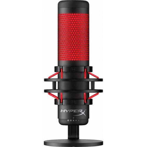 HyperX QuadCast Black, Red Table microphone