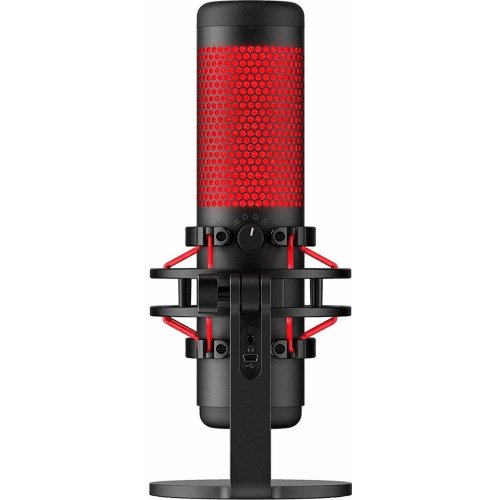 HyperX QuadCast Black, Red Table microphone