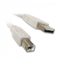 DeTech Καλώδιο Εκτυπωτή USB A σε USB B 1.5m High Quality (18054)