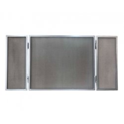 BORMANN Elite BFT1030 Σίτα Τζακιού Τρίφυλλη 51x102cm, Inox