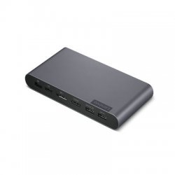 Lenovo USB-C Universal Business Dock USB-C Docking Station με HDMI/DisplayPort 4K και σύνδεση 2 Οθονών Μαύρο