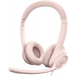 HEADSET LOGITECH PC H390 USB ROSE