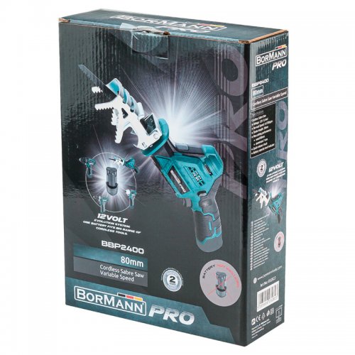 ΠΡΙΟΝΙ ΚΛΑΔΕΜΑΤΟΣ ΜΠΑΤΑΡΙΑΣ 12V BORMANN Pro BBP2400