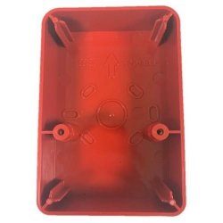 FIRECLASS - SHALLOW SURFACE BACK BOX RED (557.080.007)