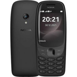 Nokia 6310 2021 Dual SIM Black (Ελληνικό Μενού)