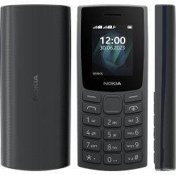 Nokia 105 2023 Dual Sim Charcoal ( Ελληνικό Μενού )