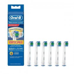 Oral-B Precision Clean 6τμχ Ανταλλακτικό Ηλεκτρικής Οδοντόβουρτσας