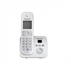 Panasonic KX-TG6821GS Ασύρματο Τηλέφωνο Pearl Silver PANKX-TG6821GS