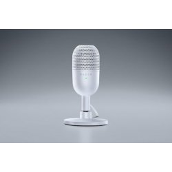 Razer SEIREN V3 MINI MERCURY - USB Condenser Microphone -  Build-in Shock Absorb - Mute Button