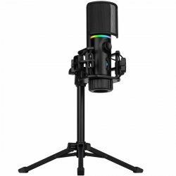 Streamplify MIC RGB microphone, USB-A, Black - incl. Tripod