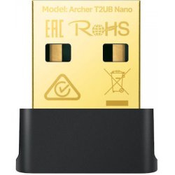 TP-LINK Archer Ασύρματος USB Αντάπτορας Δικτύου T2UB Nano V1