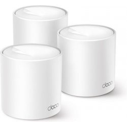 TP-LINK Deco X10 v1 Access Point Wi-Fi 6 Dual Band (2.4 & 5GHz) σε Τριπλό Kit Λευκό