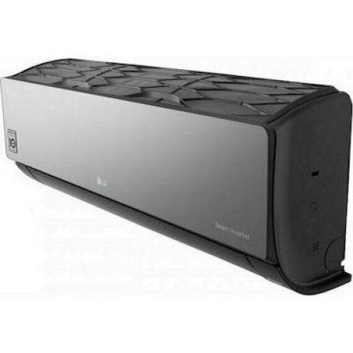 LG Artcool Mirror AC12BK NSJ-UA3 Κλιματιστικό Inverter 12000 BTU A++/A++ με Ιονιστή και WiFi