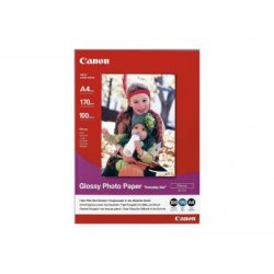 Φωτογραφικό Χαρτί CANON A4 Glossy 200g/m² 100 Φύλλα (0775B001) (CAN-GP-501A4)