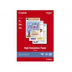 High Resolution Paper CANON A4 106g/m² 200 Φύλλα (1033A001) (CAN-HR-101A4200)