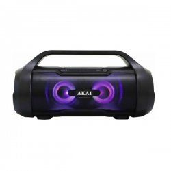 AKAI ABTS-50 Αδιάβροχο Φορητό Ηχείο 18 Watt (RMS) - 3.5mm, Bluetooth, USB, microSD - Black